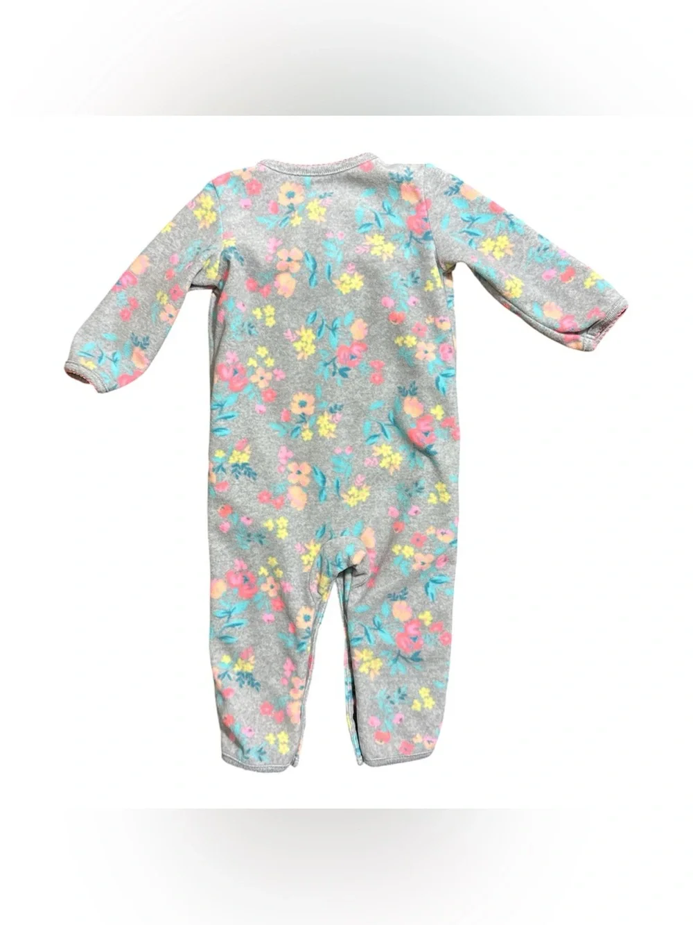 Carter's Girls 6 MONTHS Fleece Pajamas Bundle of 3